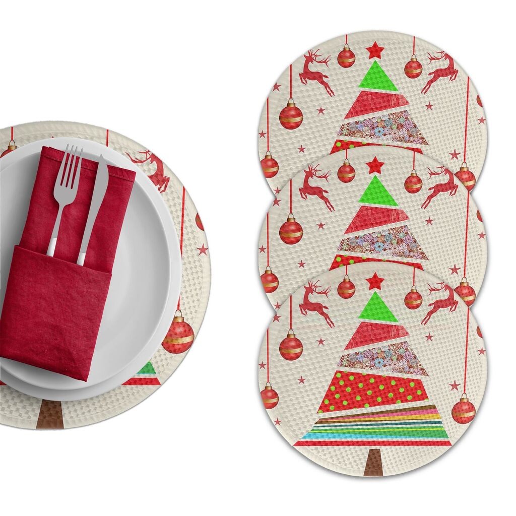 Подлога за маса Hermia 3594 Supla, 4 парчиња, шарена