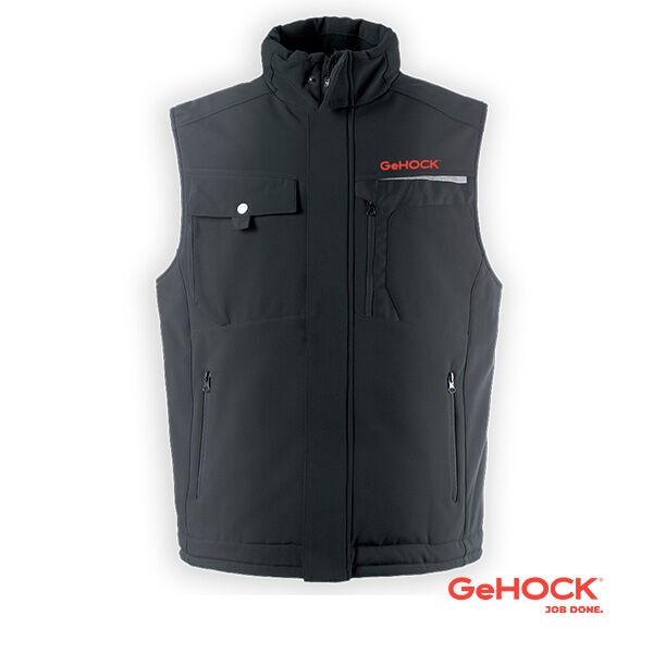 GEHOCK Работнички елек црн водоотпорен XXXL GWV352-XXXL