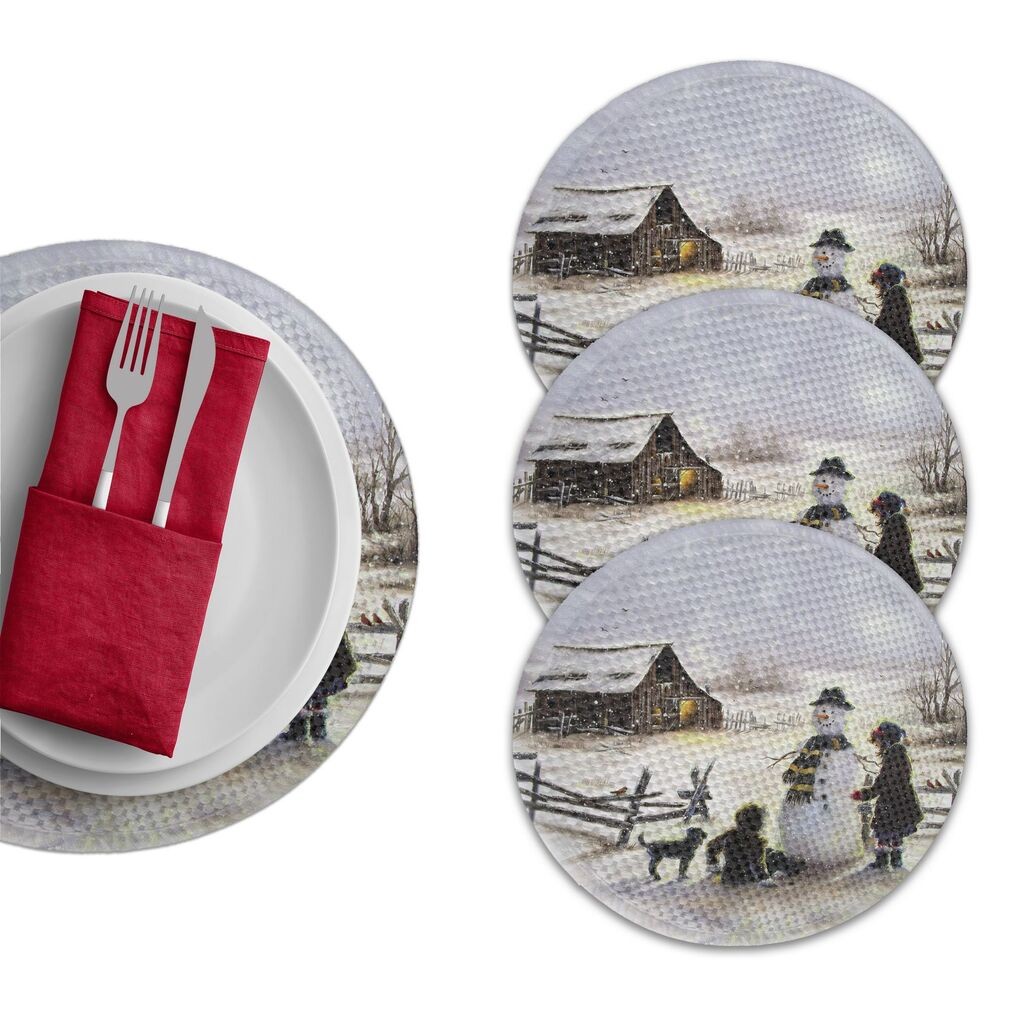 Подлога за маса Hermia 3112Supla, 4 парчиња, шарени