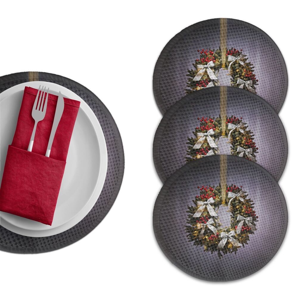 Подлога за маса Hermia 4263 Supla, 4 парчиња, шарени