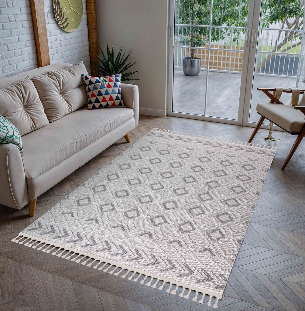 Conceptum Hypnose Carpet Polka, 160 x 230cm, сив