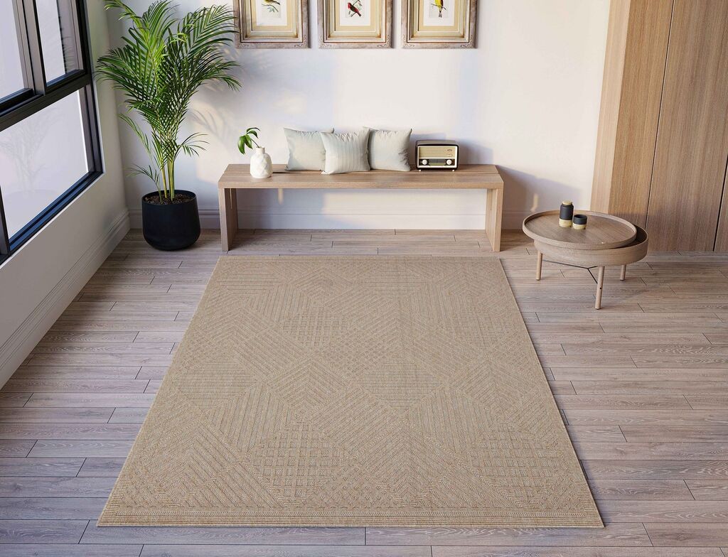 Conceptum Hypnose Carpet Fava, 160 x 230cm, беж