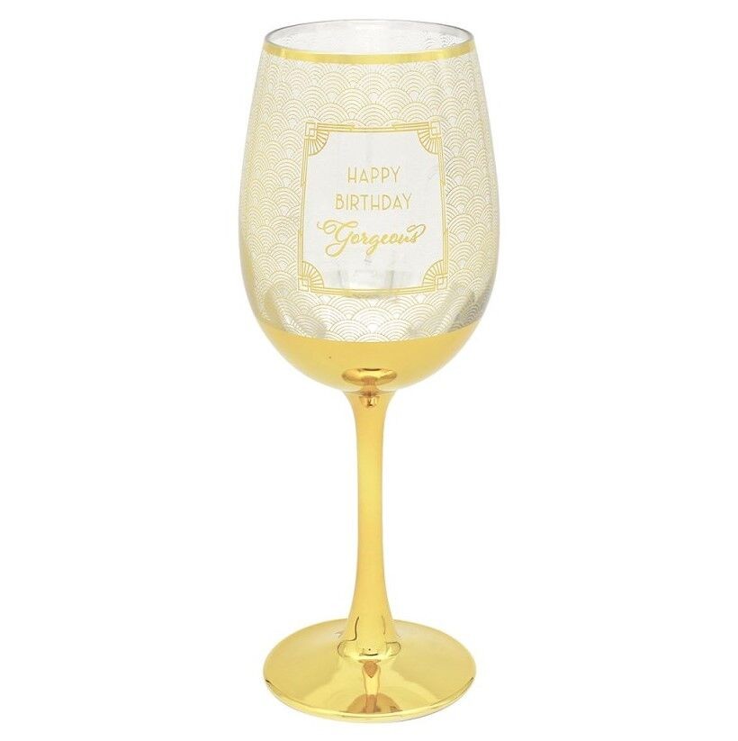 Лесер Чаша за Вино Happy Birthday