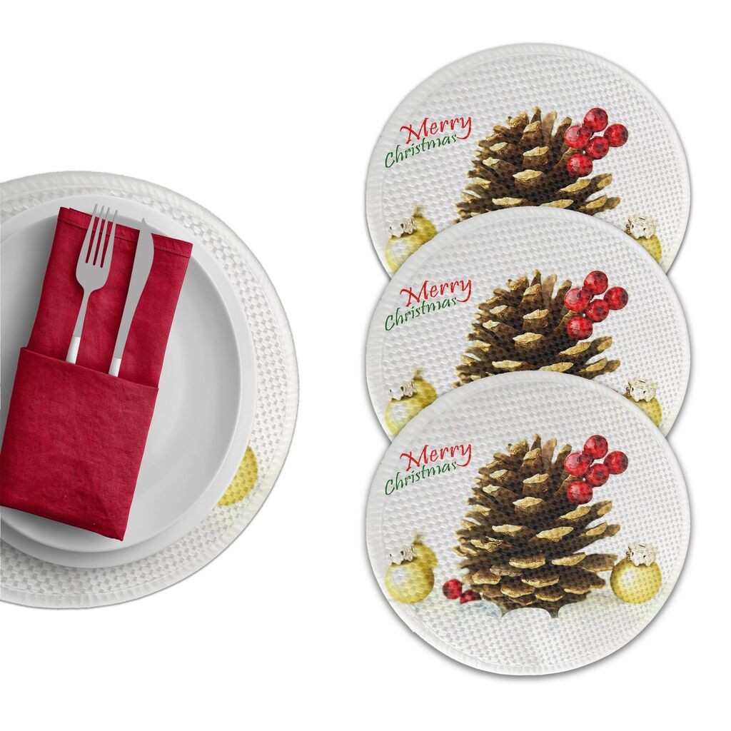 Подлога за маса Hermia 3754 Supla, 4 парчиња, шарени