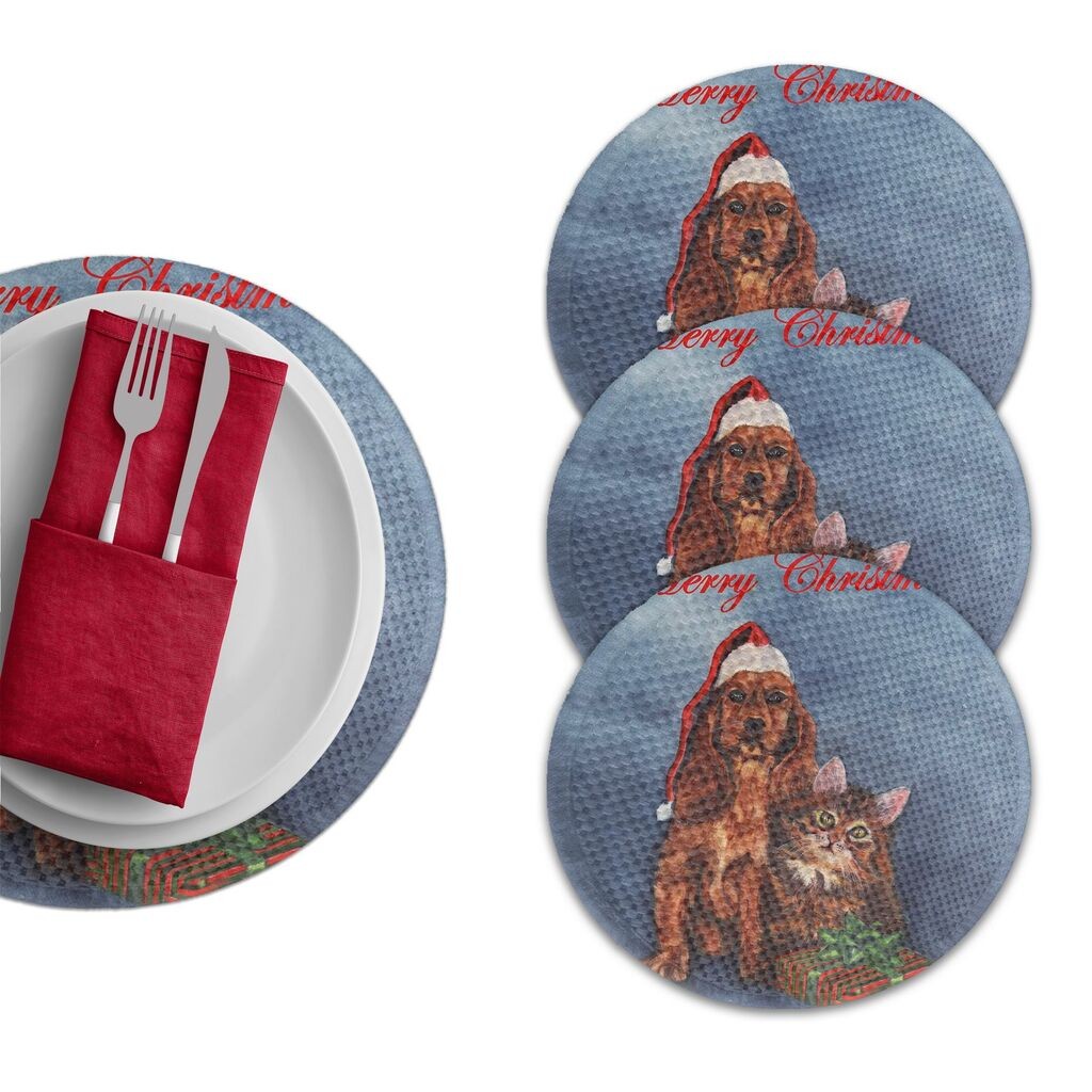 Подлога за маса Hermia 2962 Supla, 4 парчиња, шарени