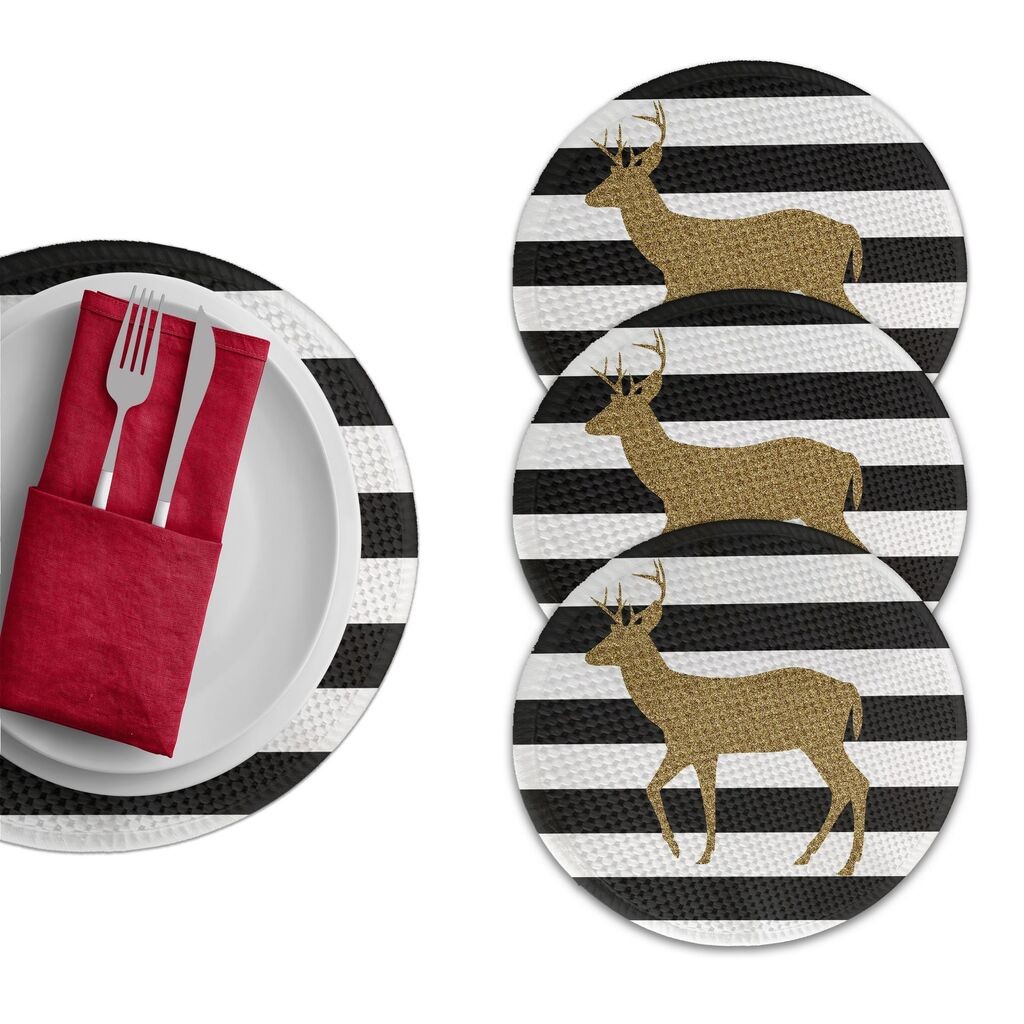 Подлога за маса Hermia 2726 Supla, 4 парчиња, шарени