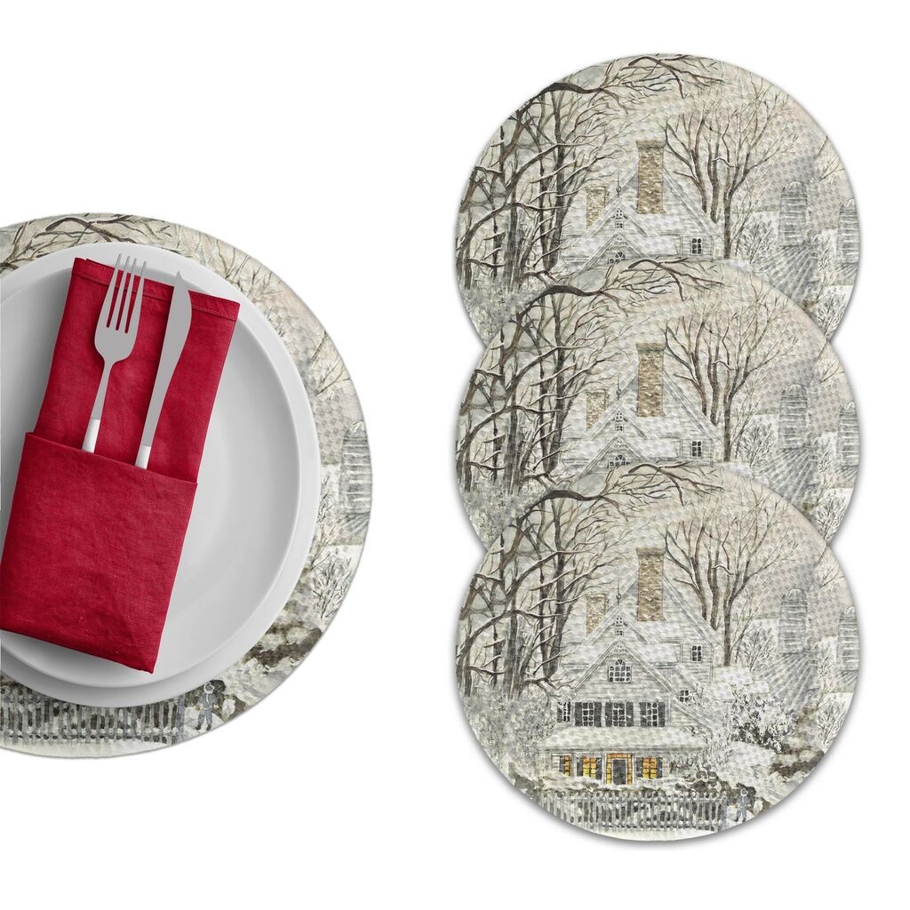 Подлога за маса Hermia 3372 Supla, 4 парчиња, шарени