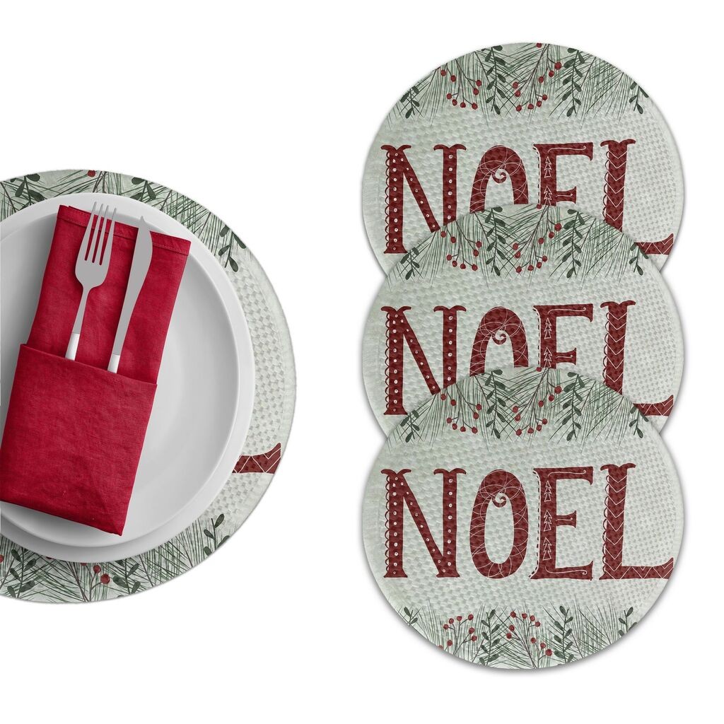 Подлога за маса Hermia 2283 Supla, 4 парчиња, шарени