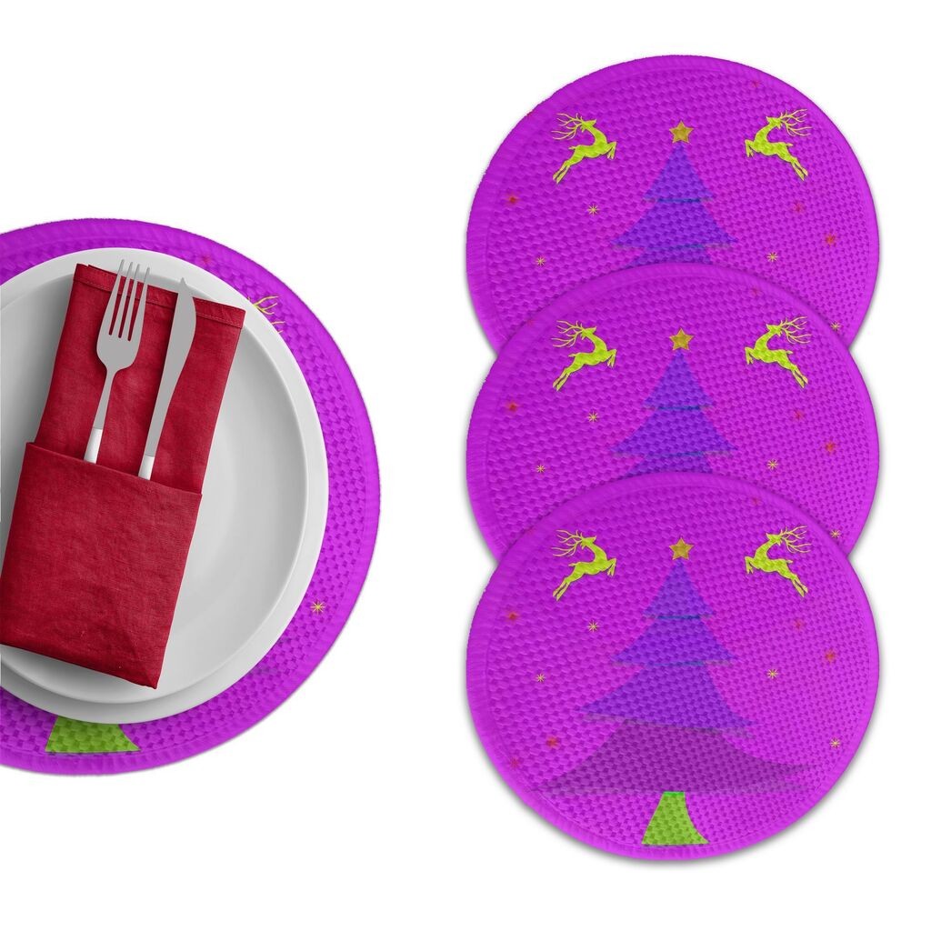 Подлога за маса Hermia 3686 Supla, 4 парчиња, шарени