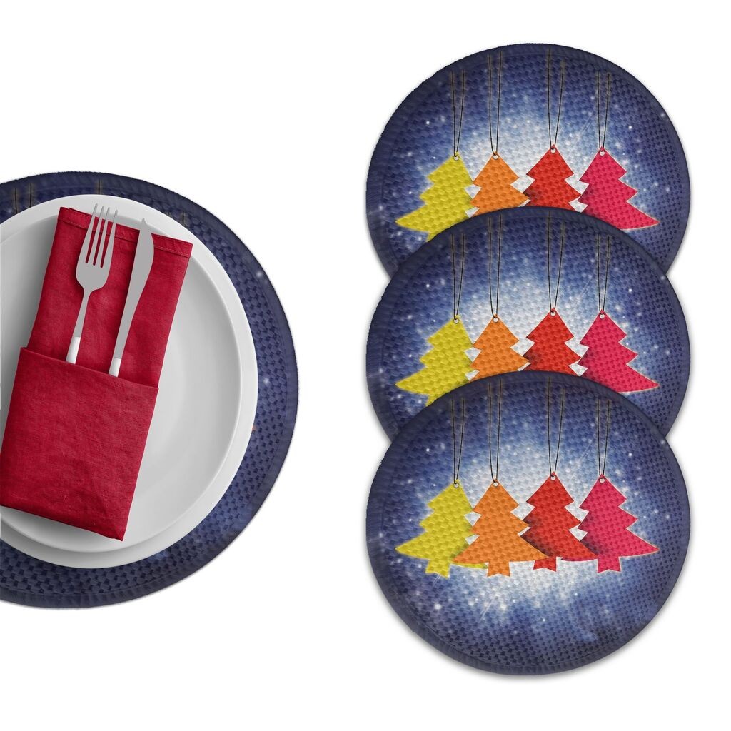 Подлога за маса Hermia 3631 Supla, 4 парчиња, шарени