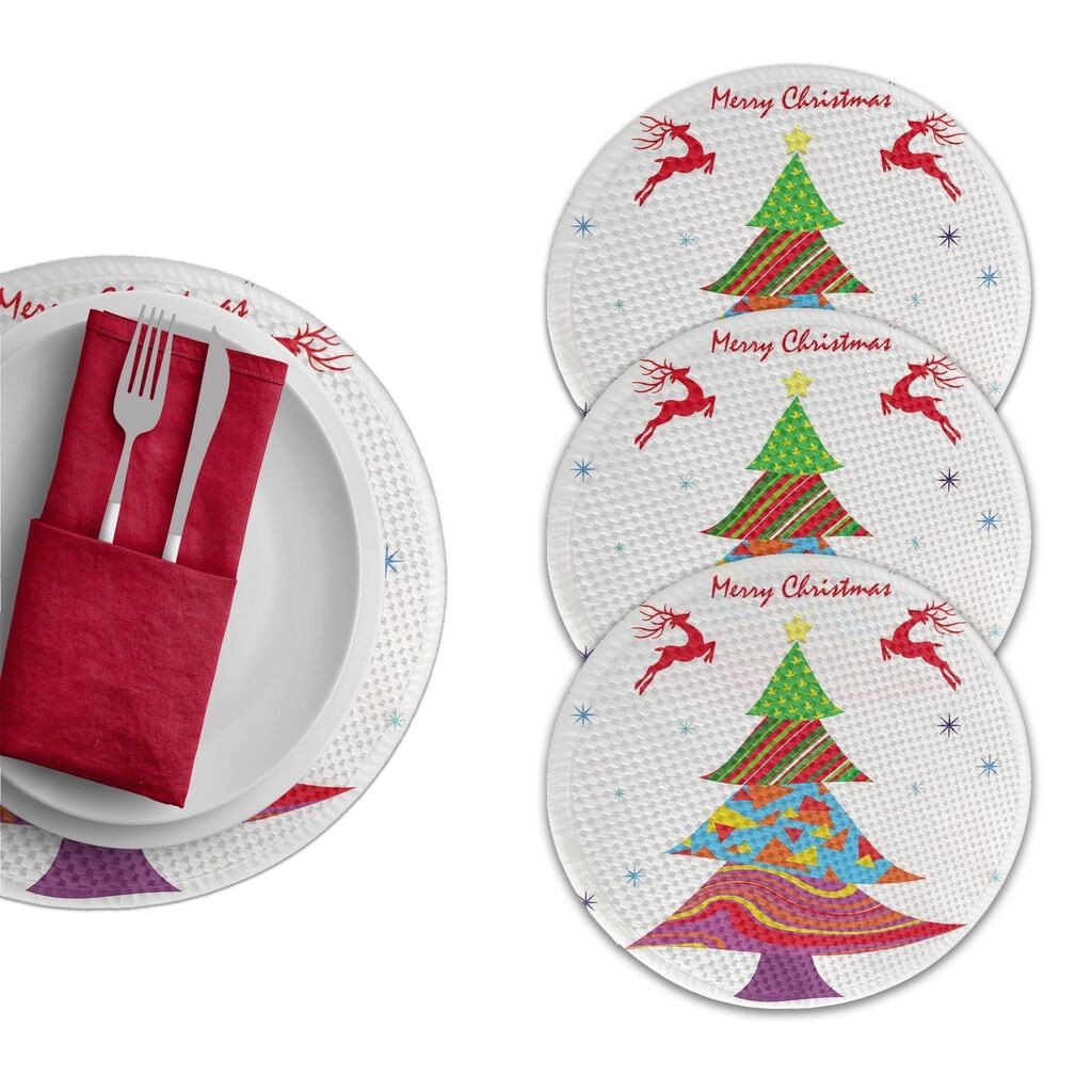 Подлога за маса Hermia 4355 Supla, 4 парчиња, шарена