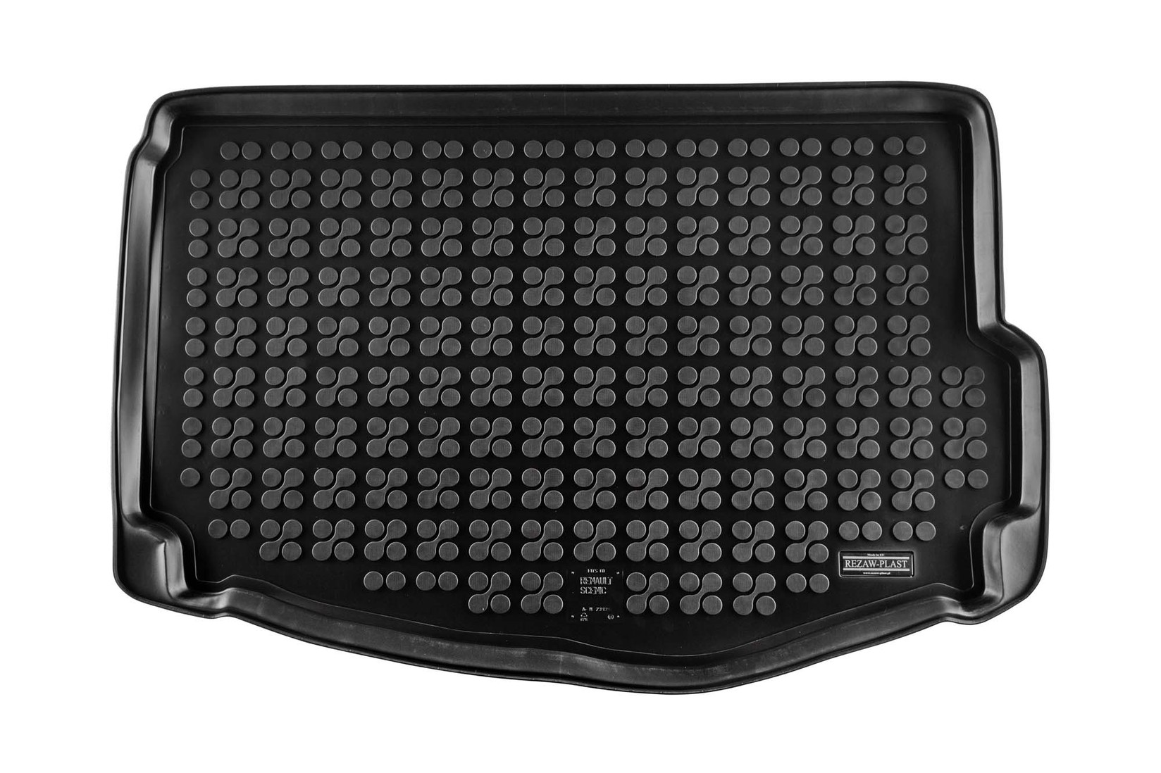 REZAW-PLAST Гумена Патосница за багажник за Renault Grand Scenic IV по 2016 година во  долна положба на багажникот