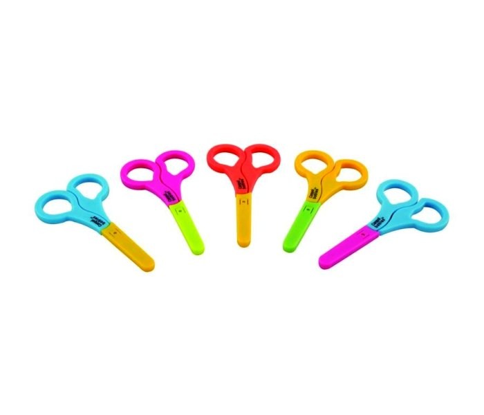 Ножици за бебиња Canpol Babies со капак 2/809 сини