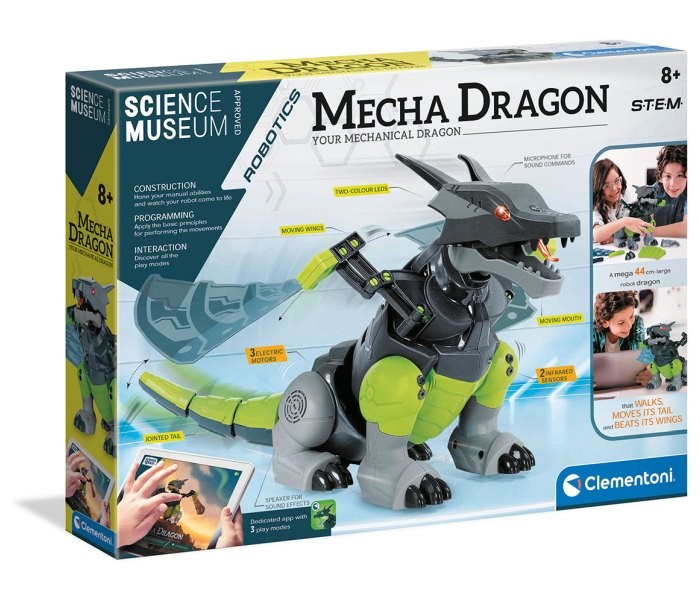 CLEMENTONI Science Museum Mecha Змеј