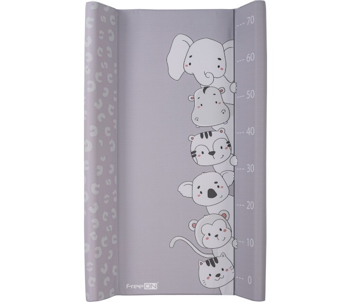 FreeON Тврда подлога за пресоблекување Animals, 50 x 80 x 10 cm 49829