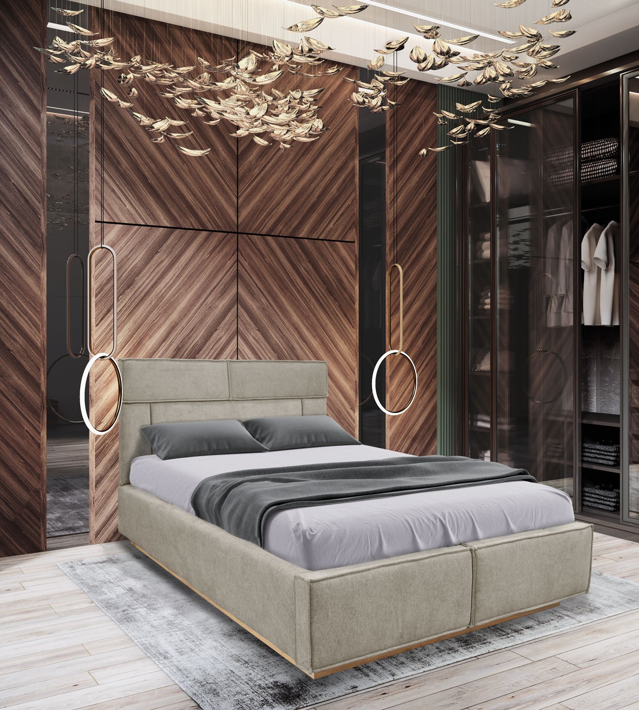 МЕБЕЛ ВИ Лежај џорџија беж