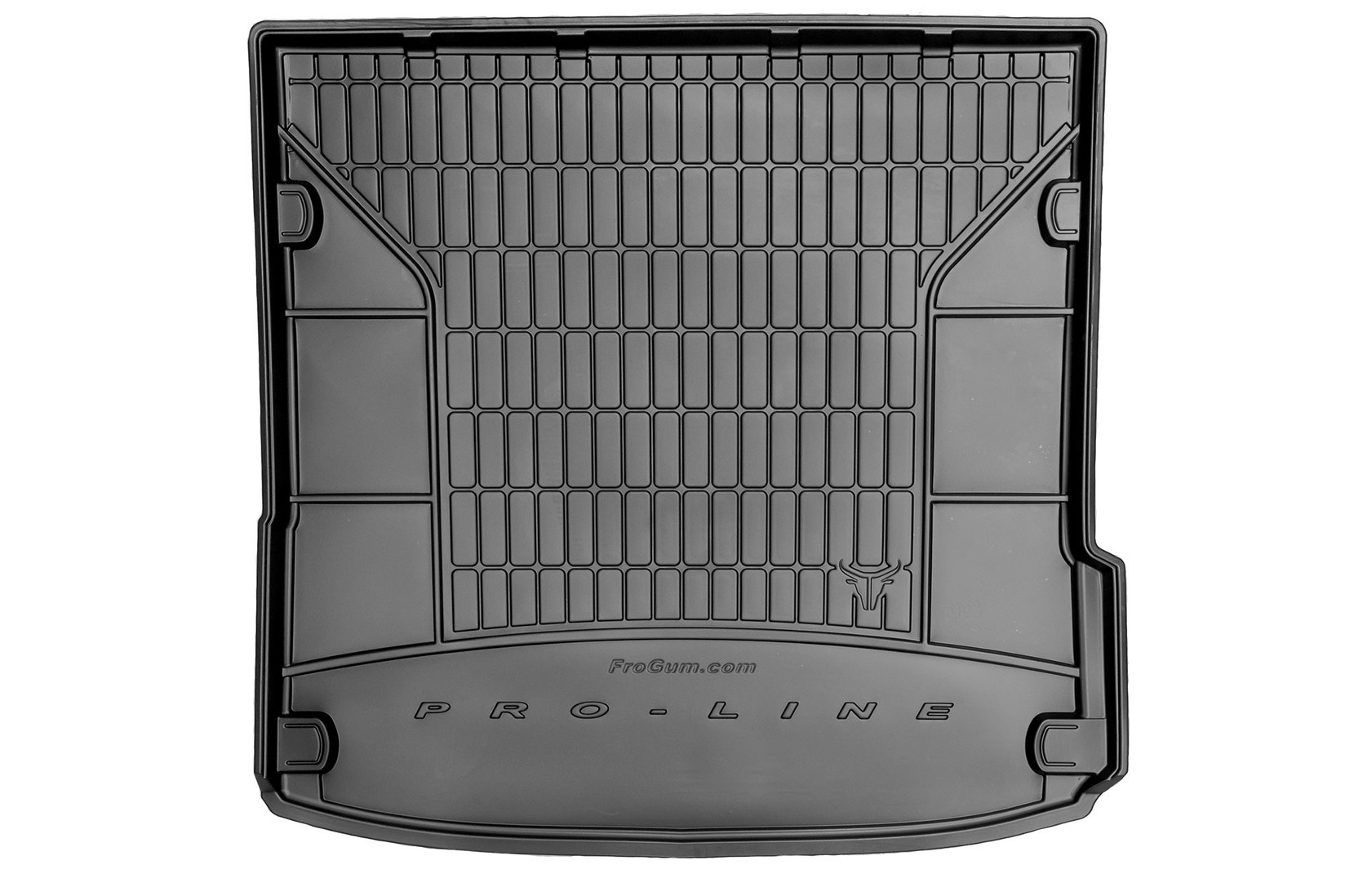 FROGUM Гумена Патосница за багажник   за Audi Q7 5/7 места 2006-2015 во  долна положба на трети ред седишта