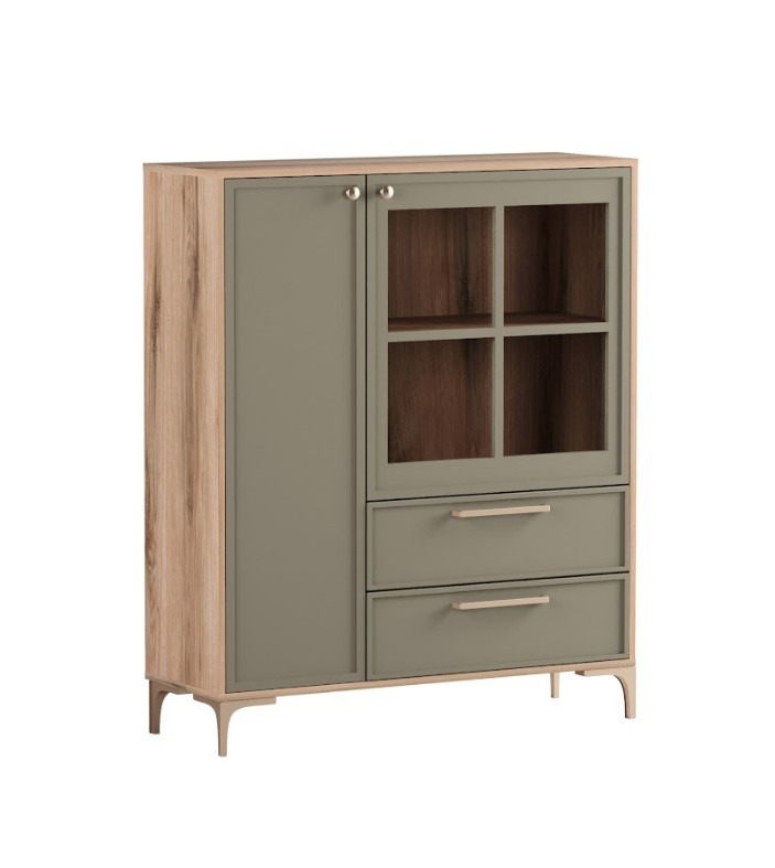 Витрина алба 125 зелена