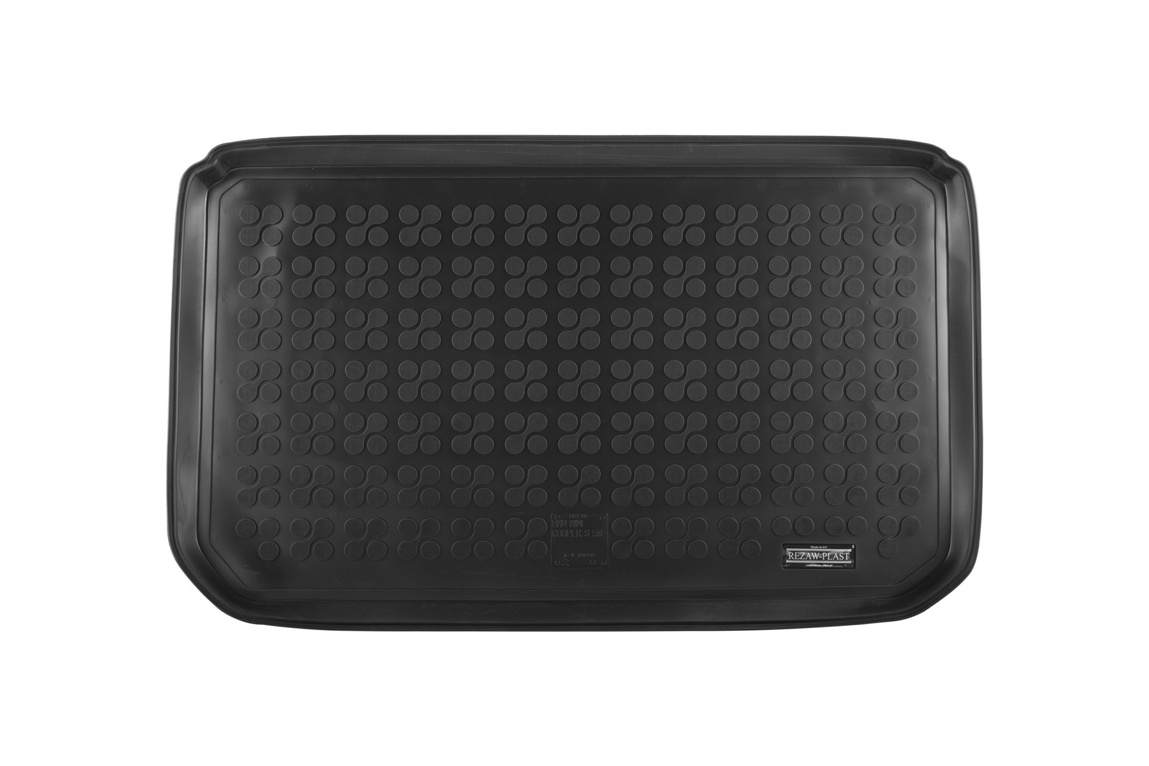 REZAW-PLAST Гумена Патосница за багажник за Mini One Cooper S 5 врати по 2014 година во  горна положба на багажник