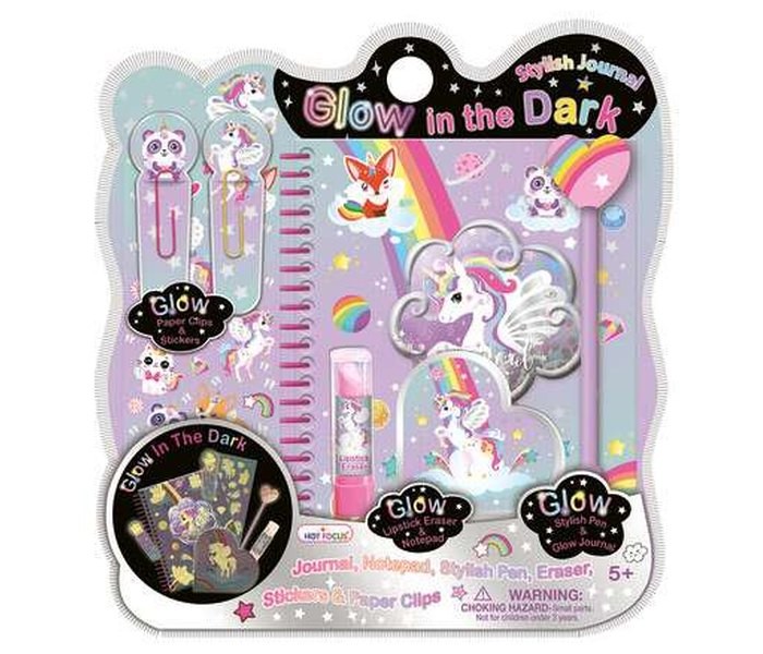 Hot Focus Дневник со додатоци Glow in the Dark 28934