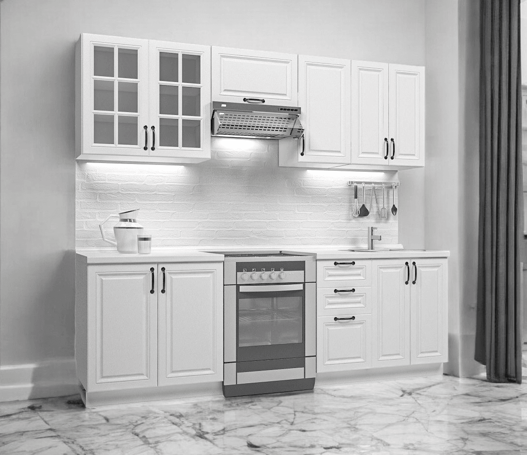 МЕБЕЛ ВИ Кујна блок михаела 240 бела