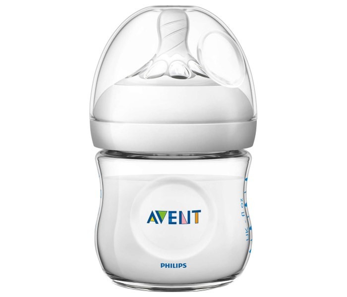 Шишенце за бебиња PHILIPS AVENT Natural 6366 125 ml проѕирно