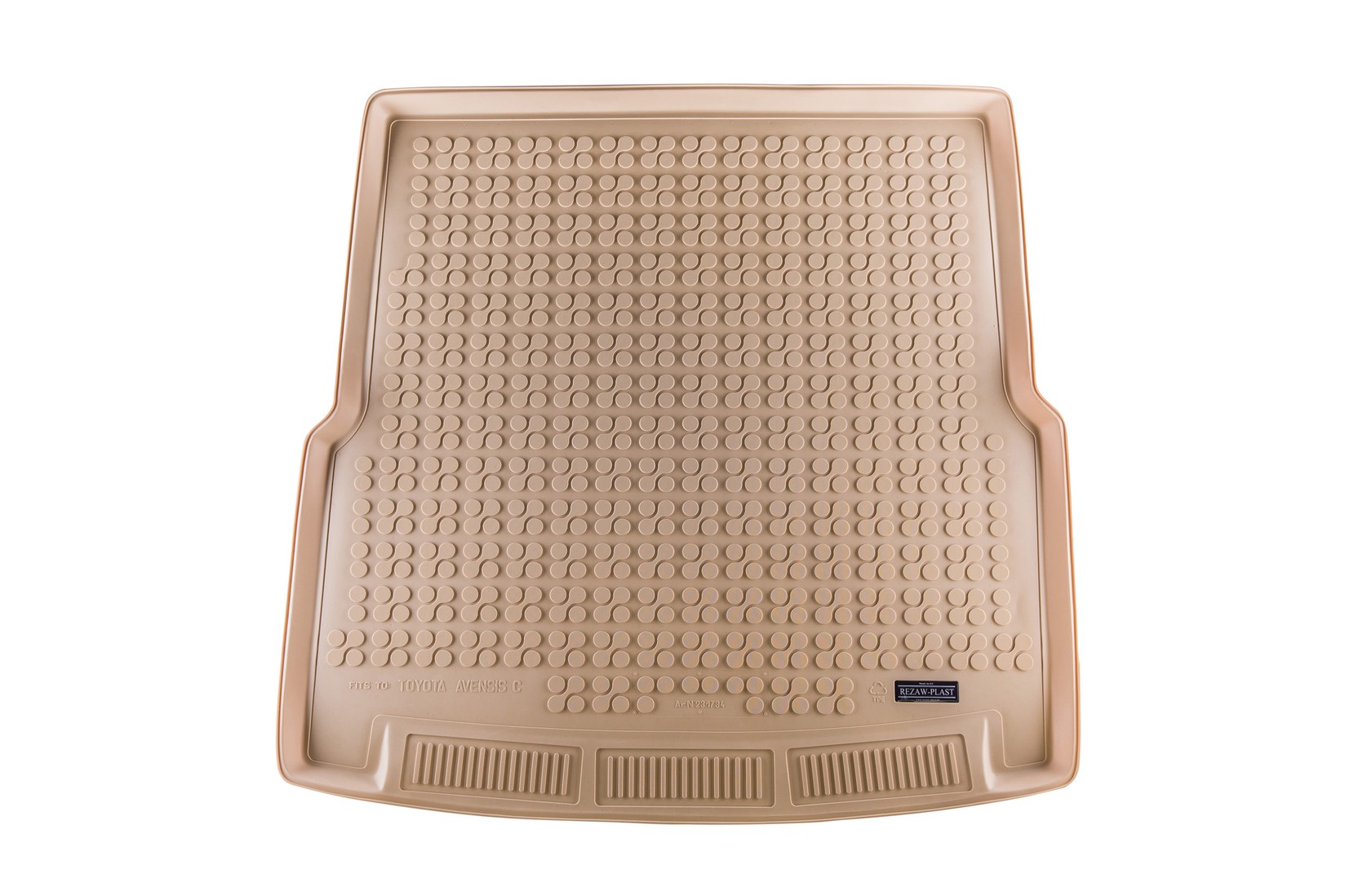 REZAW-PLAST Гумена Патосница за багажник за Toyota Avensis караван без странични ниши по 2009 година