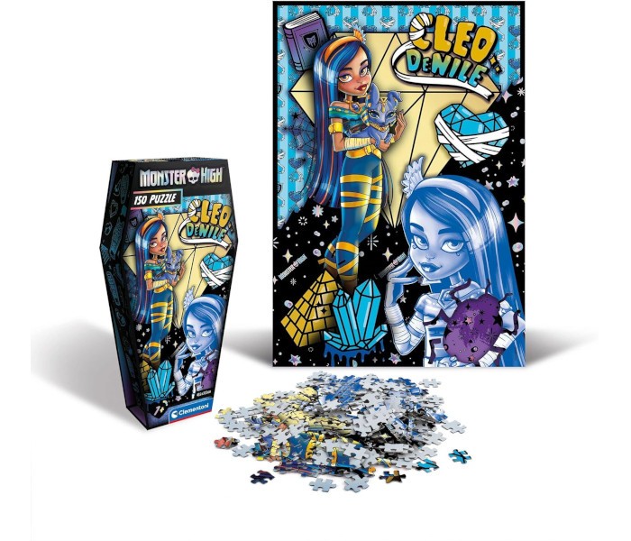 Клементони играчка загатка 150 парчиња. Монстер Хај - Клео Дениле