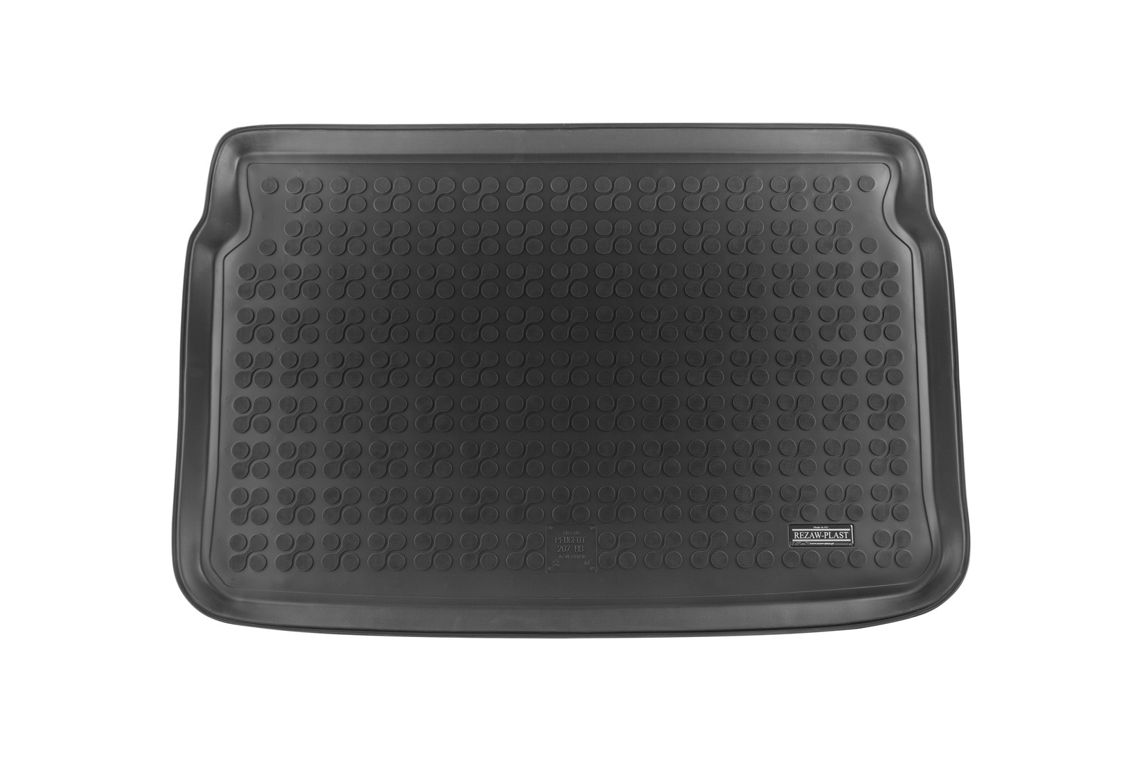 REZAW-PLAST Гумена Патосница за багажник за Peugeot 207 хечбек 04/2006-03/2012