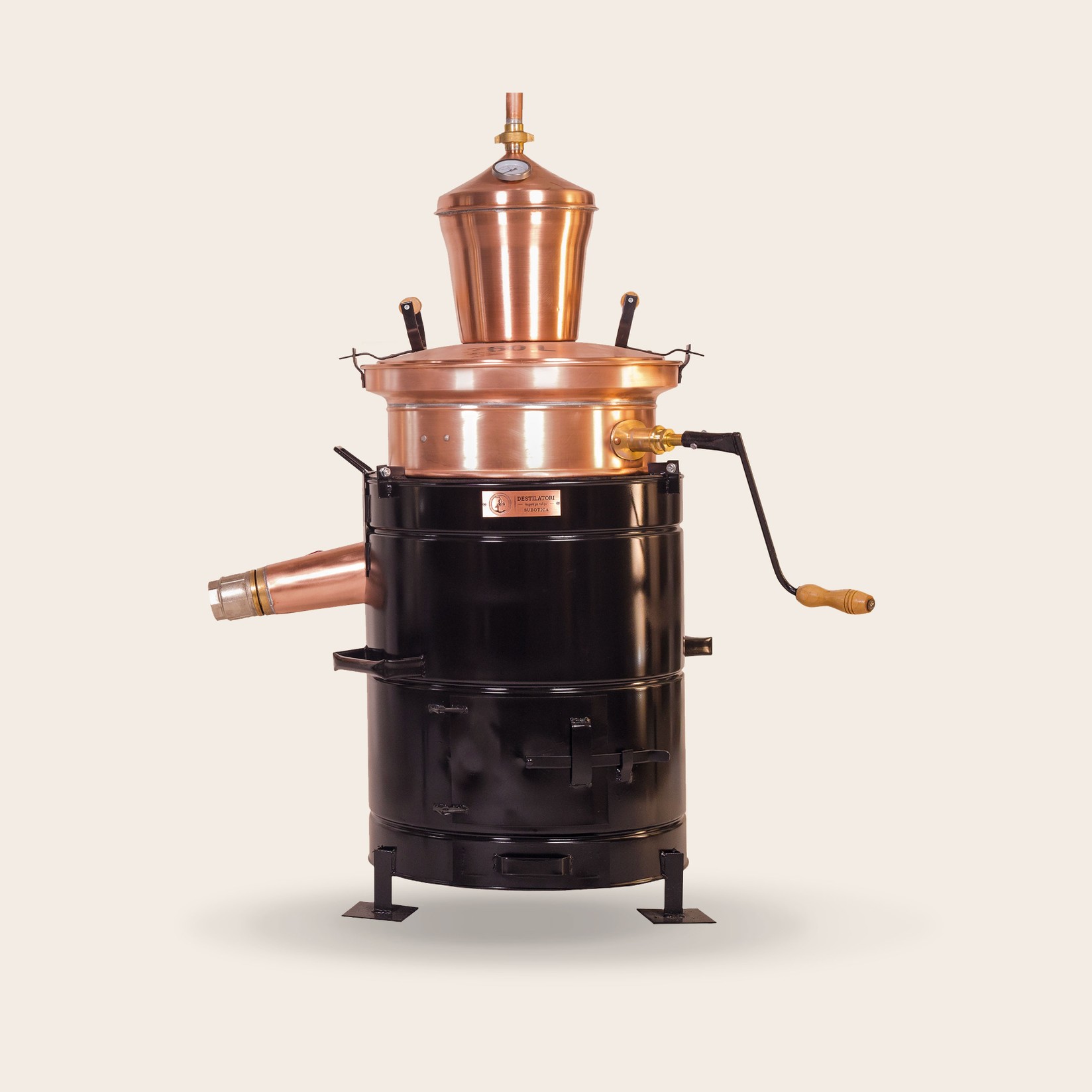 DESTILATORI DOO SUBOTICA Казан за ракија 100 литри /тип практик-со мешалка/