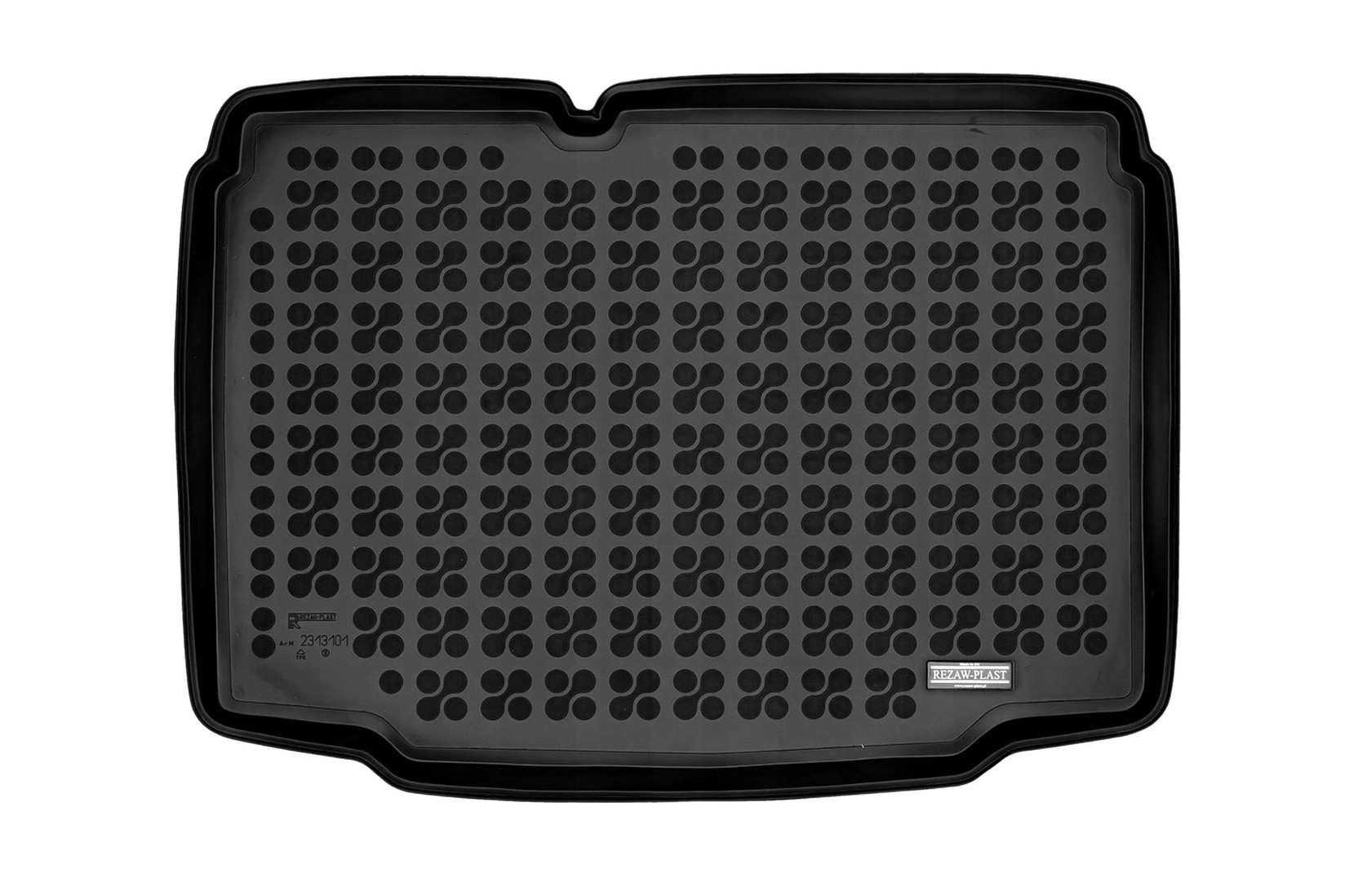 REZAW-PLAST Гумена Патосница за багажник на Renault Clio 5 по 2019 година во  долна положба на багажникот, 1 дел,
