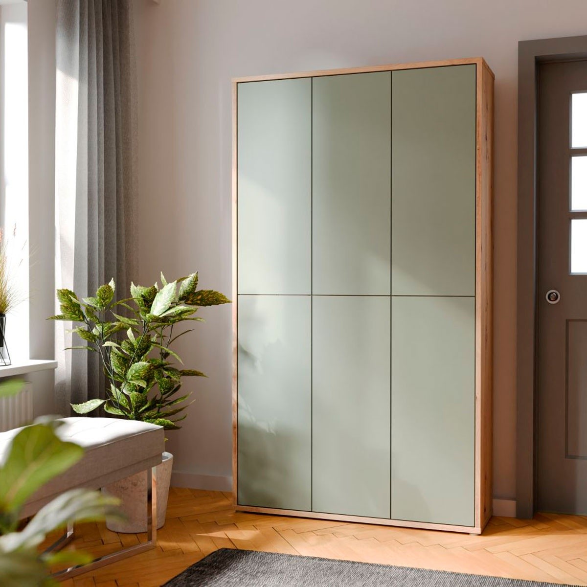 Сандаче за чевли алис зелена 109 цм