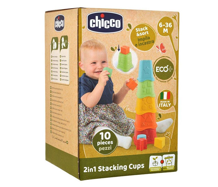 Chicco Еко-играчки чаши за редење