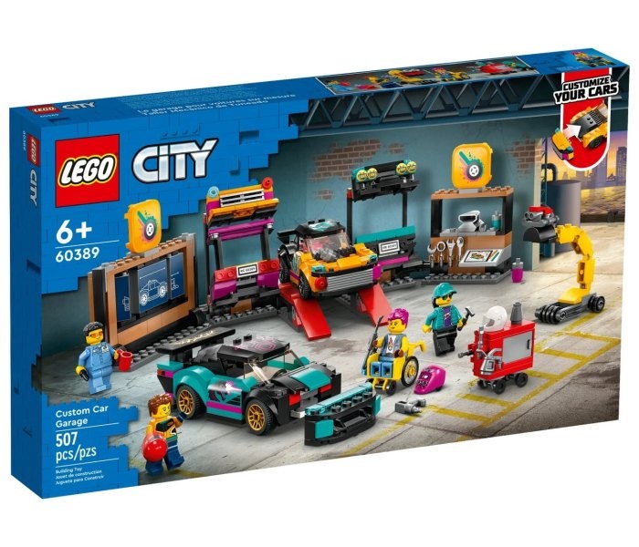LEGO® City 60389 Персонализирана продавница за поправка на автомобили