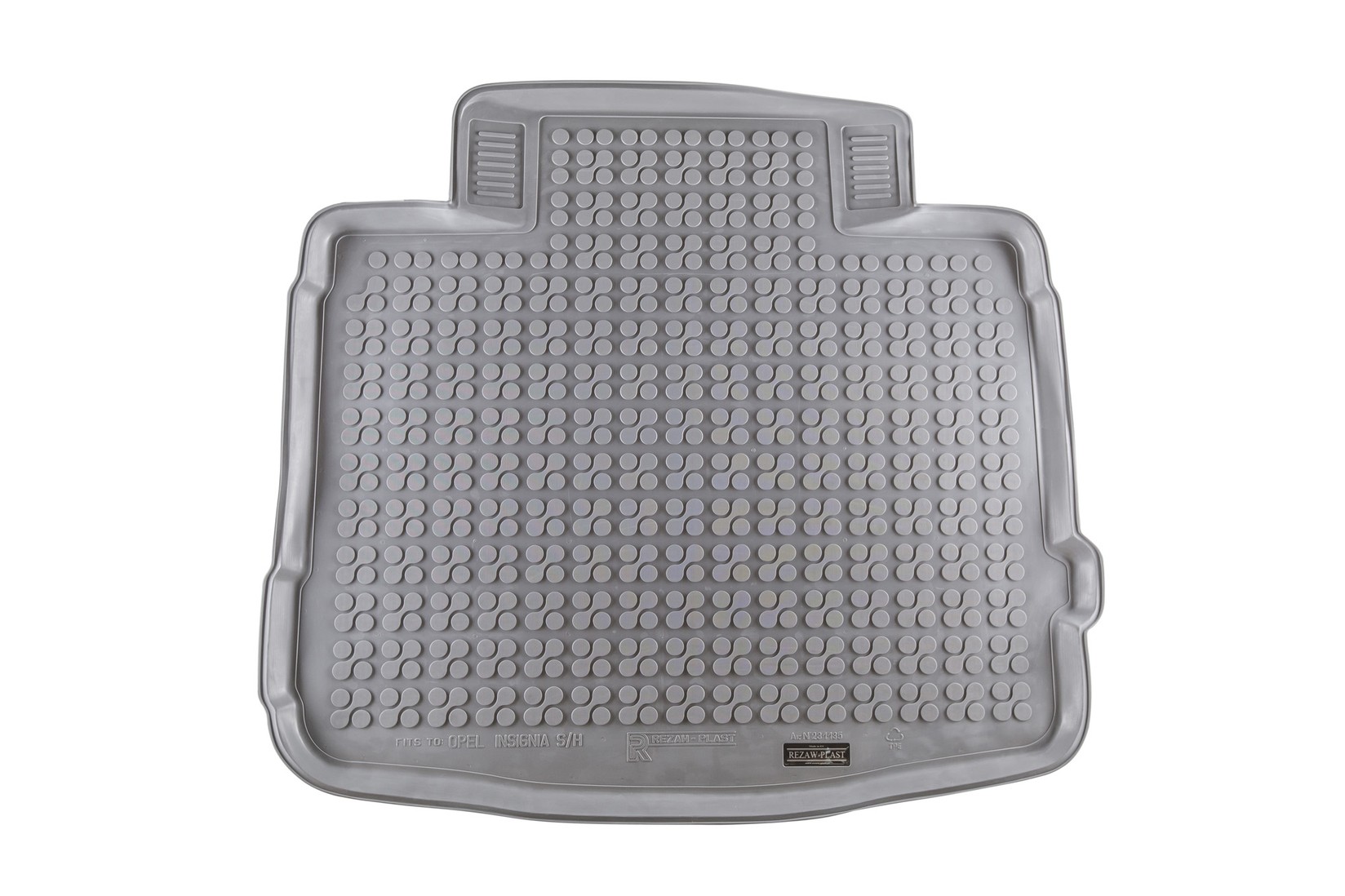 REZAW-PLAST Гумена Патосница за багажник за OPEL Insignia хечбек/седан со мала резервна гума 2009-2013 година