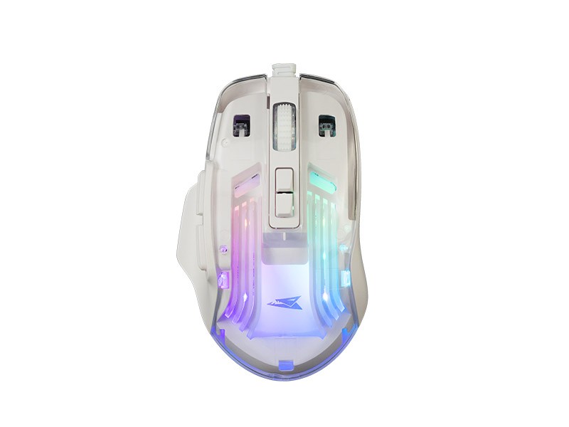 BARRACUDA Глувче Gaming Anglerfish 7200 dpi Бело