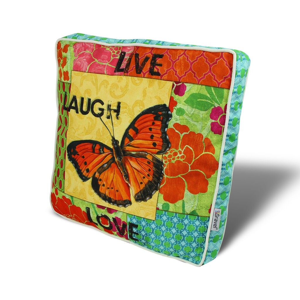 Декоративна перница Aberto Design YM1050, 42x42 см, шарена