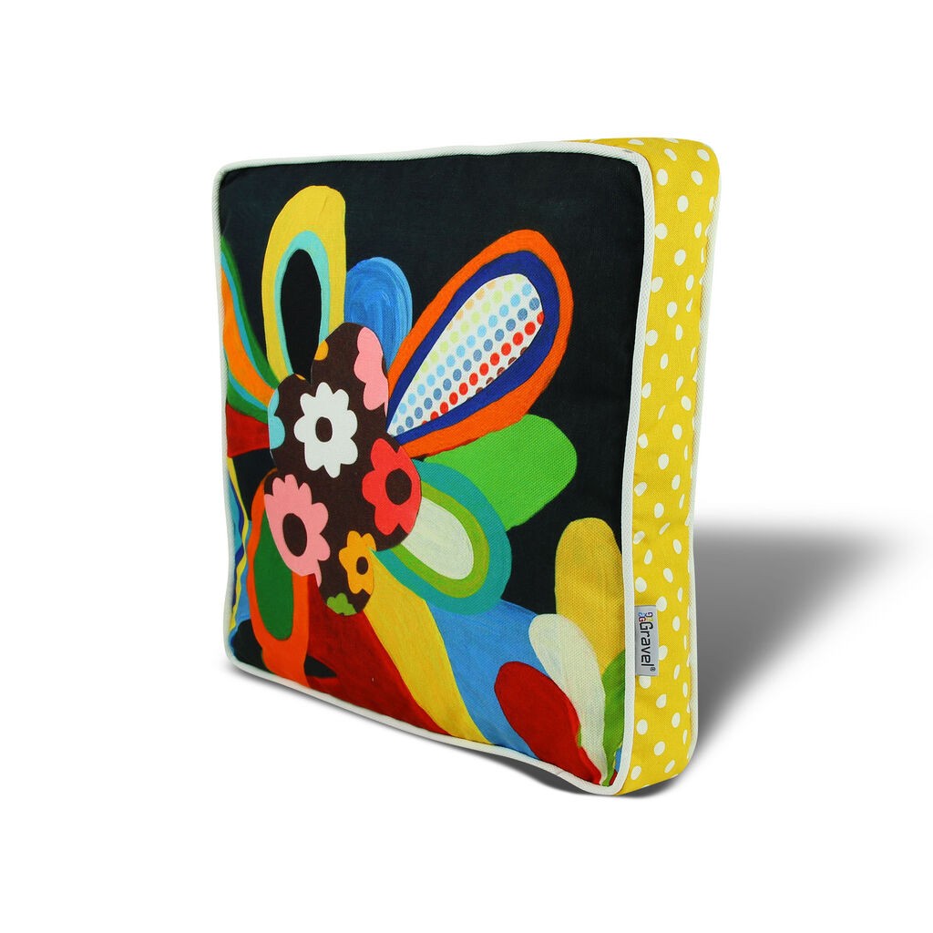 Декоративна перница Aberto Design YM1072, 42x42 см, шарена