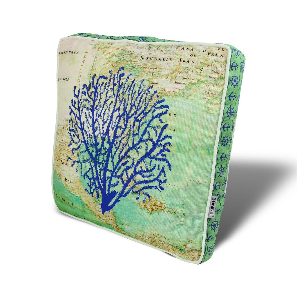 Декоративна перница Aberto Design YM1016, 42x42 см, шарена