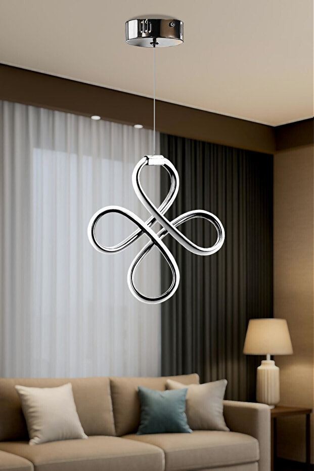 Лустер Opviq Yonca, хром