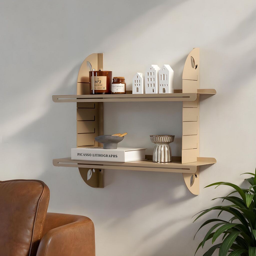 Hanah Home dzидна полица Vlnt126Cp, кремаста