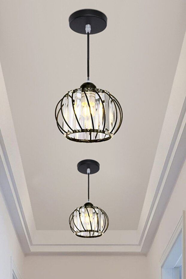 Opviq Luster Quattro Sarkit, црна боја