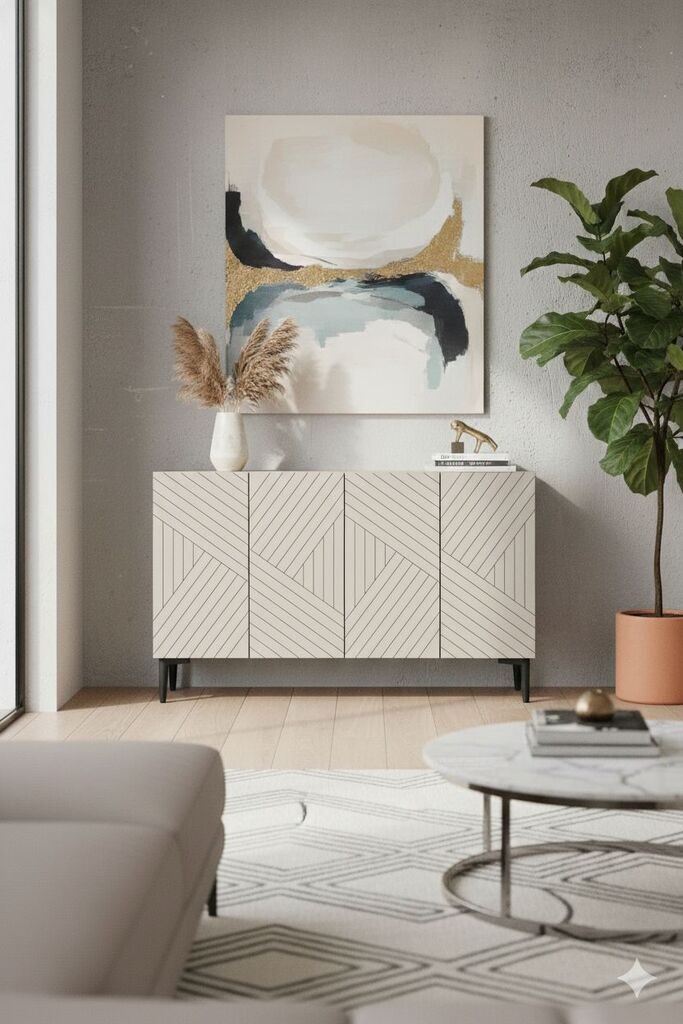 Комода Hanah Home Ferro 120, беж