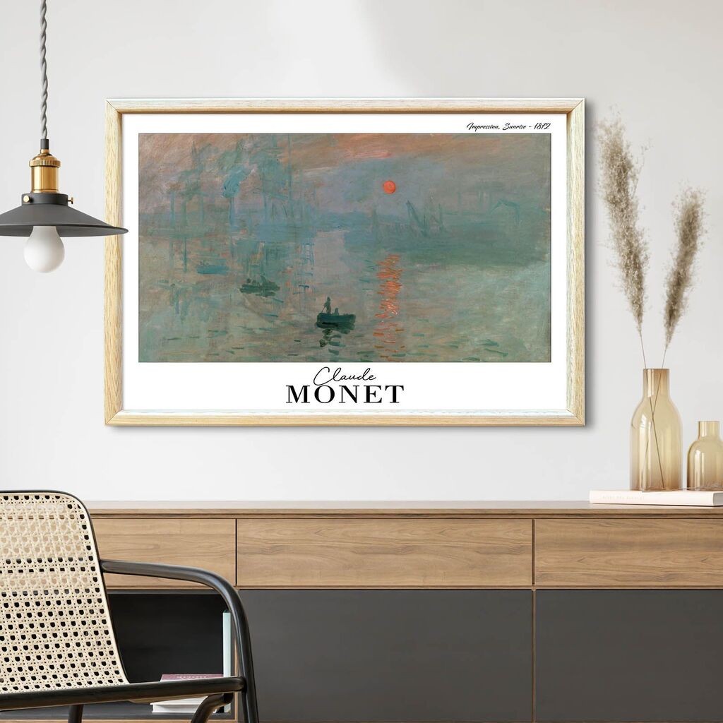 Wallxpert слика 4262AHSMONET-008, 42x62 см