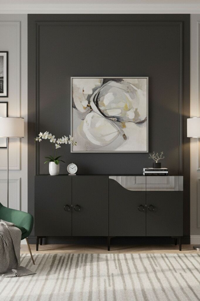 Комода Hanah Home Gamma 150, антрацит-сива