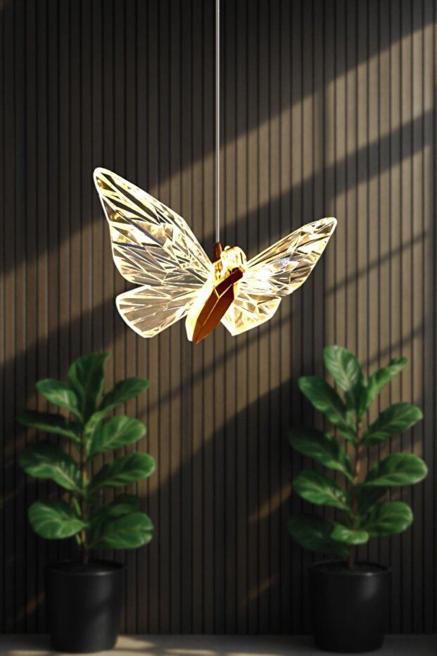 Лустер пеперутка Opviq, златна боја