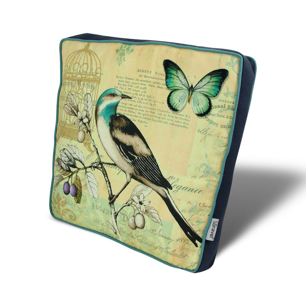 Декоративна перница Aberto Design YM1042, 42x42 см, шарена