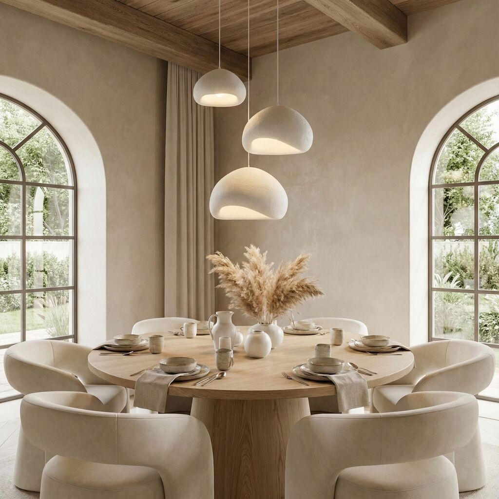 Opviq Luster Loval-Set-T-Luna, бела