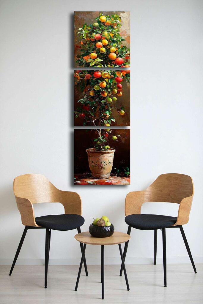 Wallxpert слика на платно 3P4545BSRC-006, 45 x 45 см, 3 дела