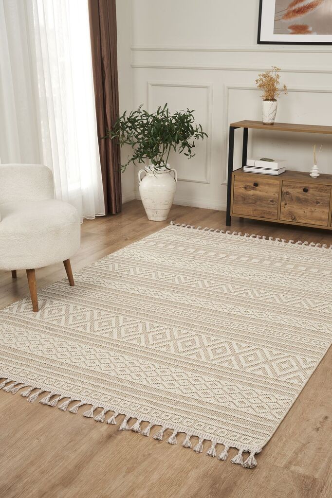 Conceptum Hypnose тепих Беверли 2213, 80x150 cm, бела